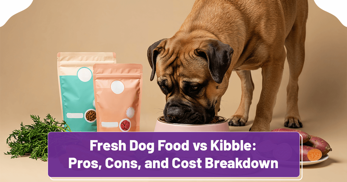 Fresh Dog Food vs Kibble: Pros, Cons, and Cost Breakdown